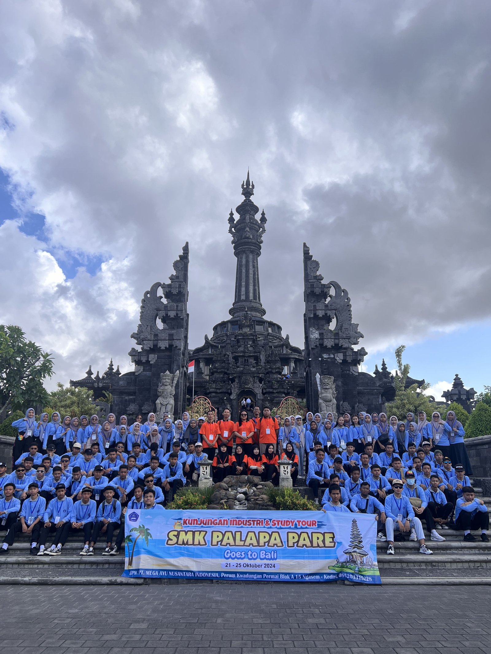 SMK Palapa Pare Goes To Bali : Day 3 Kunjungan ke Monumen Bajra Sandhi