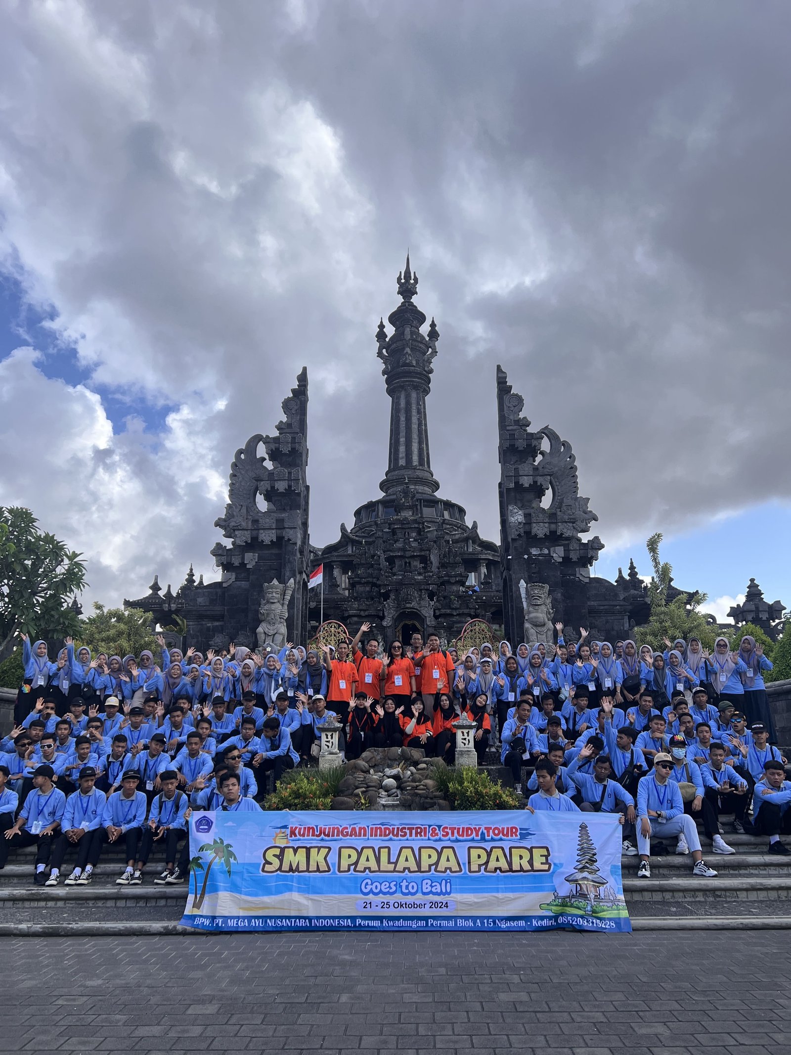 SMK Palapa Pare Goes To Bali : Day 3 Kunjungan ke Monumen Bajra Sandhi