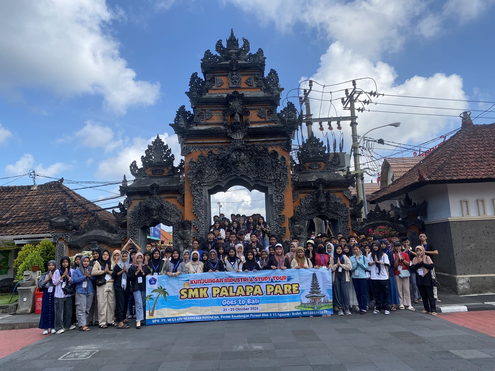 SMK Palapa Pare Goes To Bali : Day 2 Kunjungan ketanah Lot